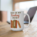 Cozy Reading Mug: Book Lover Gift, Literary Coffee Cup