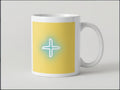 Tic- Tac Toe Mug (Yellow)