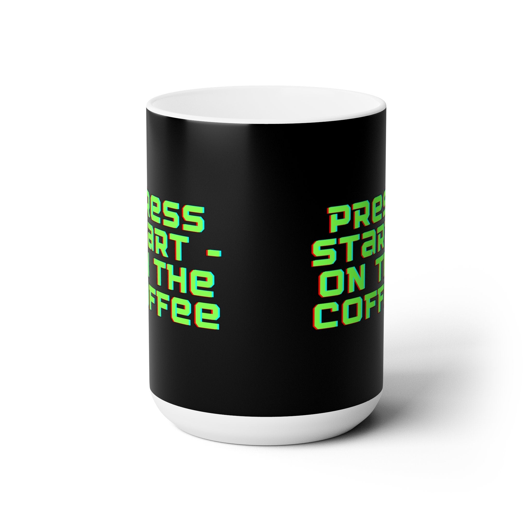 Press Start- On The Coffee Ceramic Mug 15oz