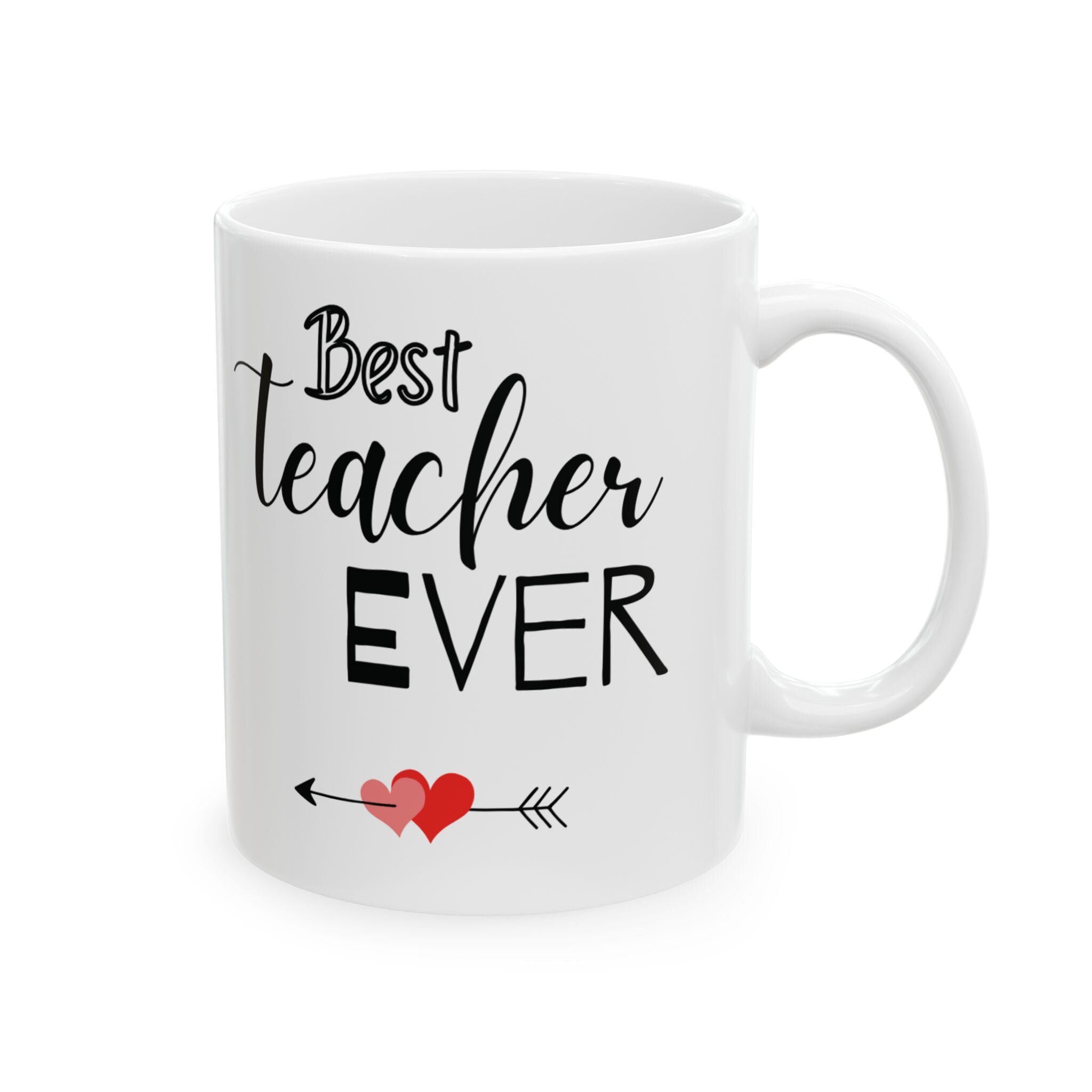 Teacher Appreciation Mug: Personalized Ceramic Coffee Cup