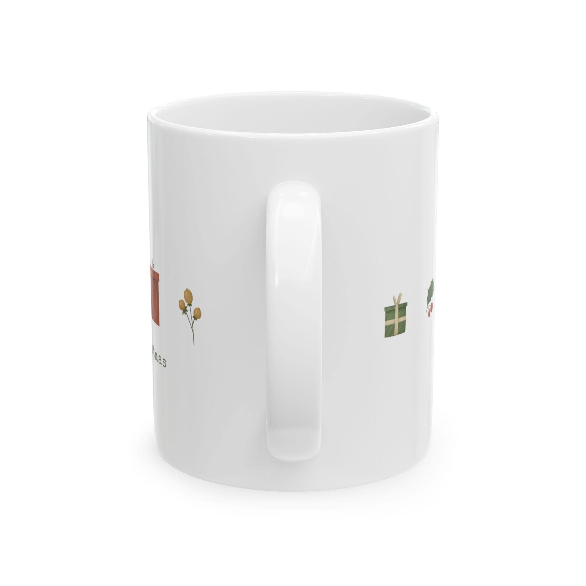 Mini Holiday Icons Mug | Christmas Ornament Tree Skate Gift Box