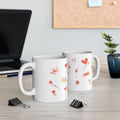 Romantic Heart Design Ceramic Mug, Valentine's Day Gift