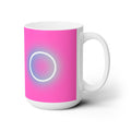 Tic Tac Toe (Pink) Ceramic Mug 15oz