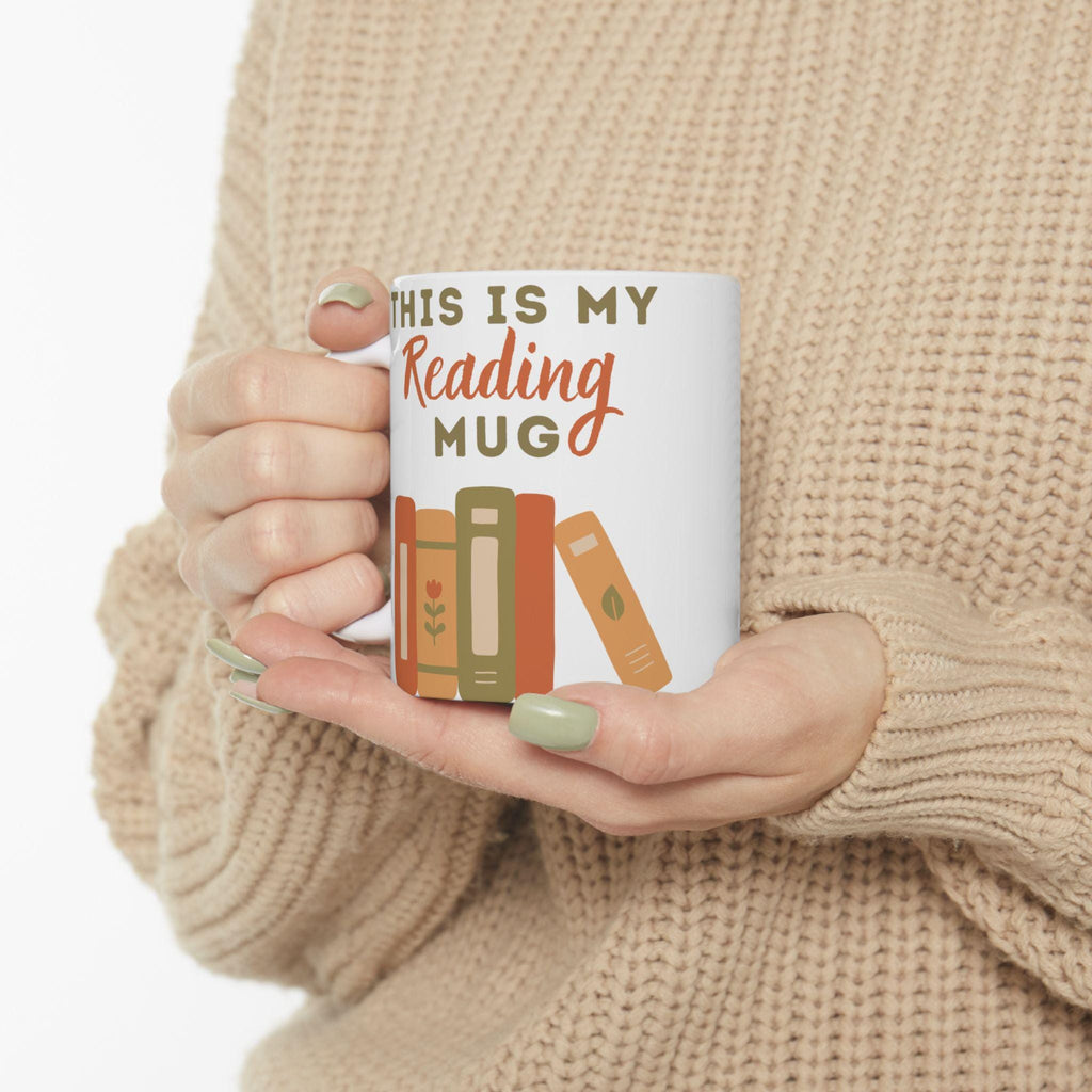 Cozy Reading Mug: Book Lover Gift, Literary Coffee Cup