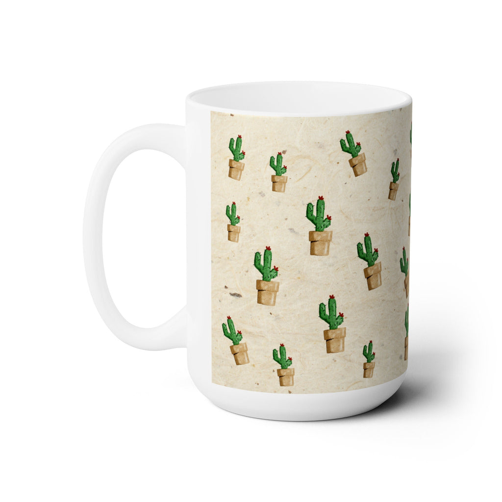 Cactus Ceramic Mug 15oz