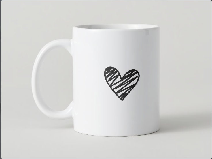 Love Heart- 15 oz Mug