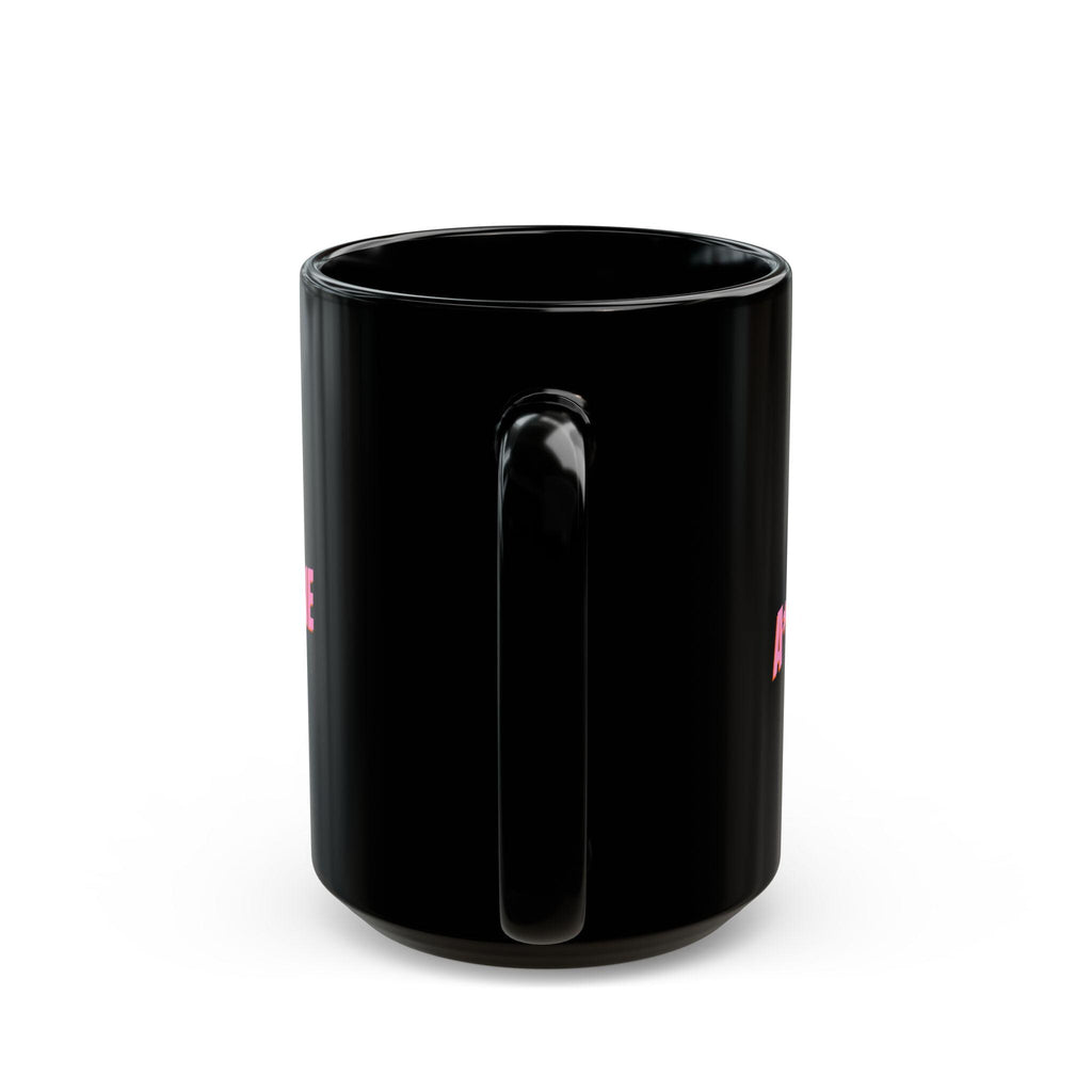 Bad A** Barbie Mug | Black Ceramic Coffee Cup
