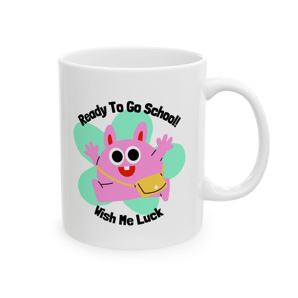 Cute Pig Ceramic Mug - Back to School Gift, Fun Coffee Cup