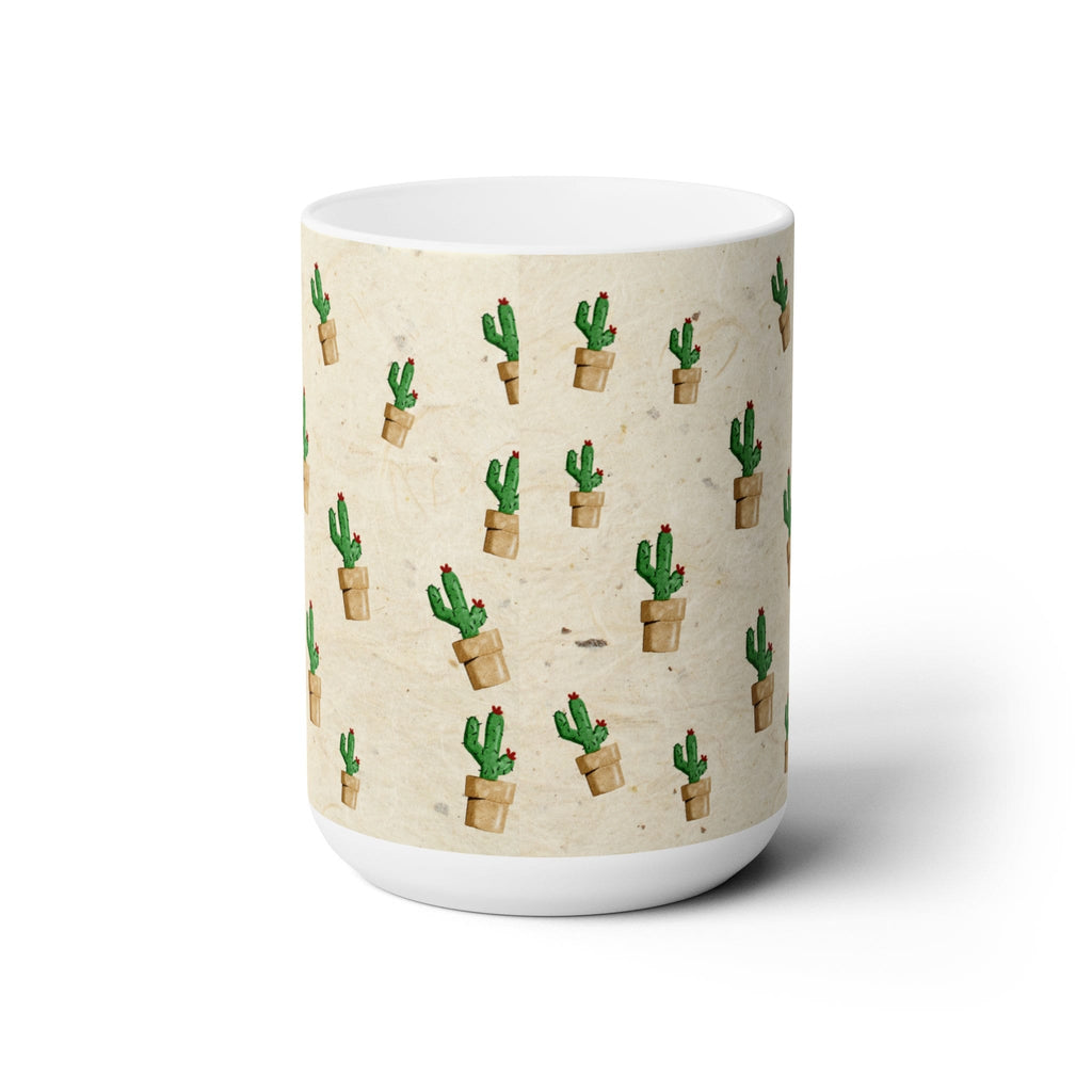 Cactus Ceramic Mug 15oz