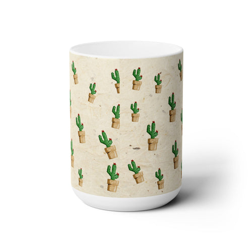 Cactus Ceramic Mug 15oz