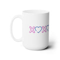 X's and O's Ceramic Mug 15oz