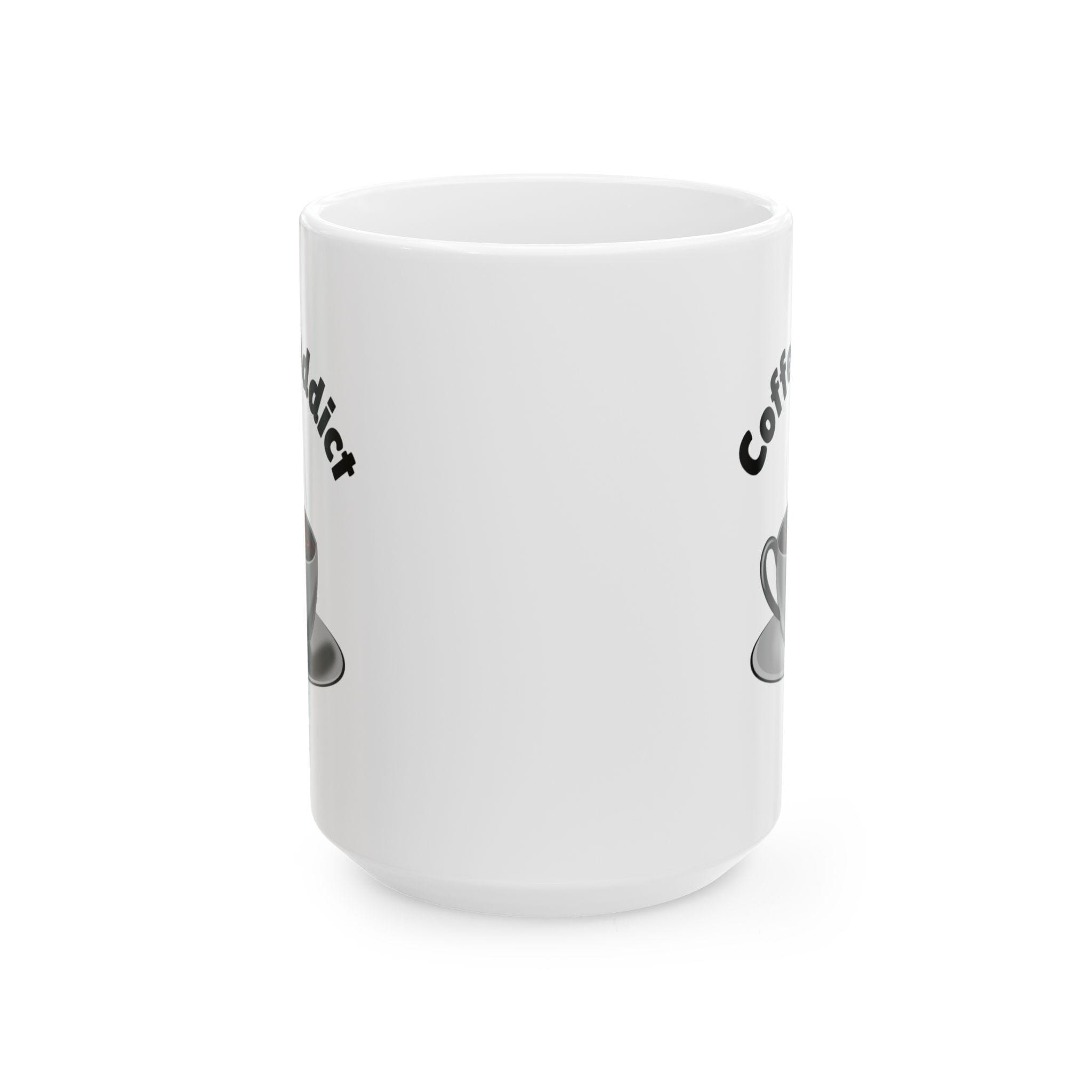 Coffee Addict Ceramic Mug: Fun Kitchen Decor, Gift for Coffee Lovers