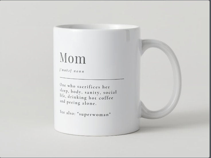 Fun Mom Definition Mug - Quirky Mother's Day Gift