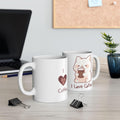 Cute Coffee Mug, Animal Design, Gift for Coffee Lover (11oz, 15oz)