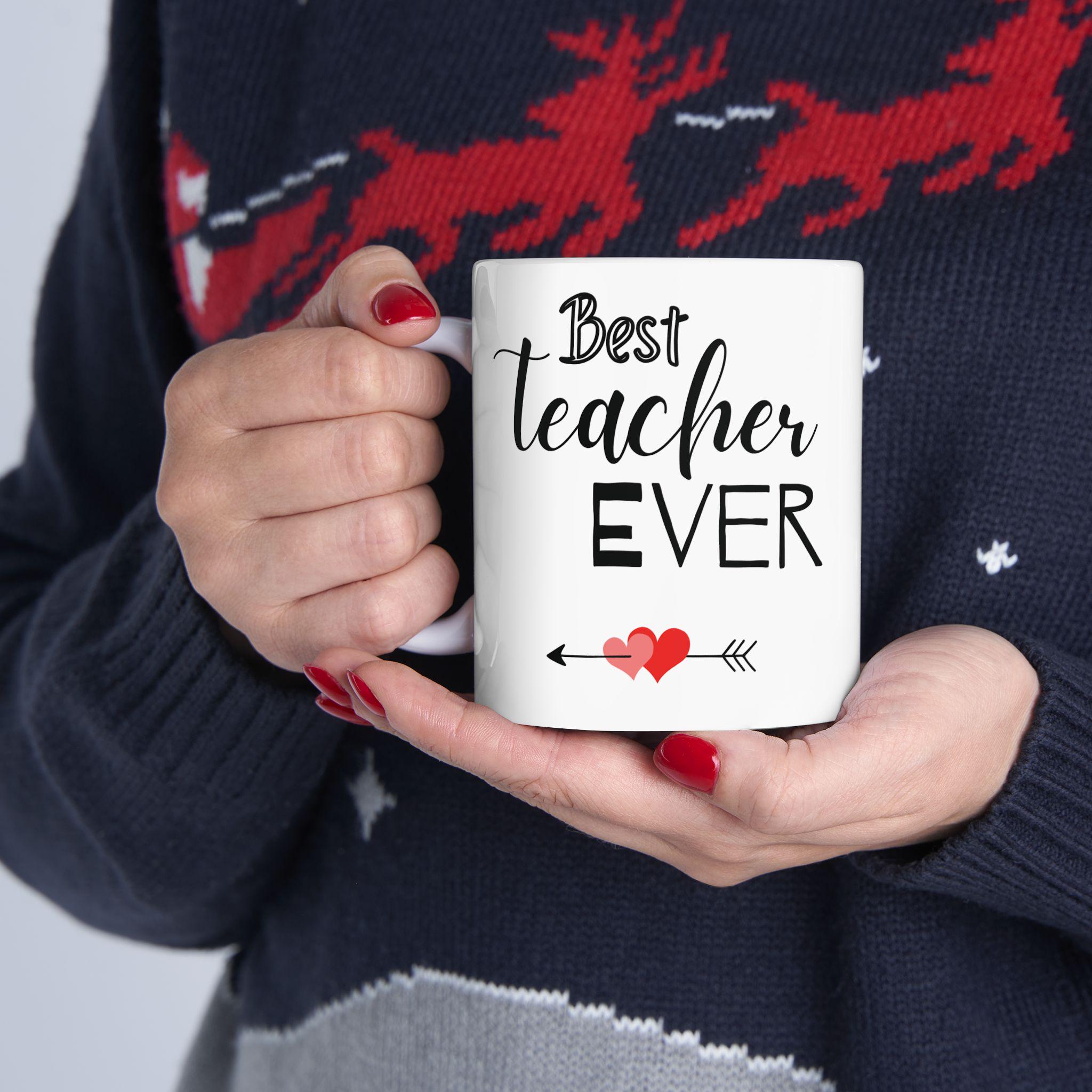 Teacher Appreciation Mug: Personalized Ceramic Coffee Cup