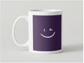 Life is Good -Smile Mug 15 Oz (Purple)