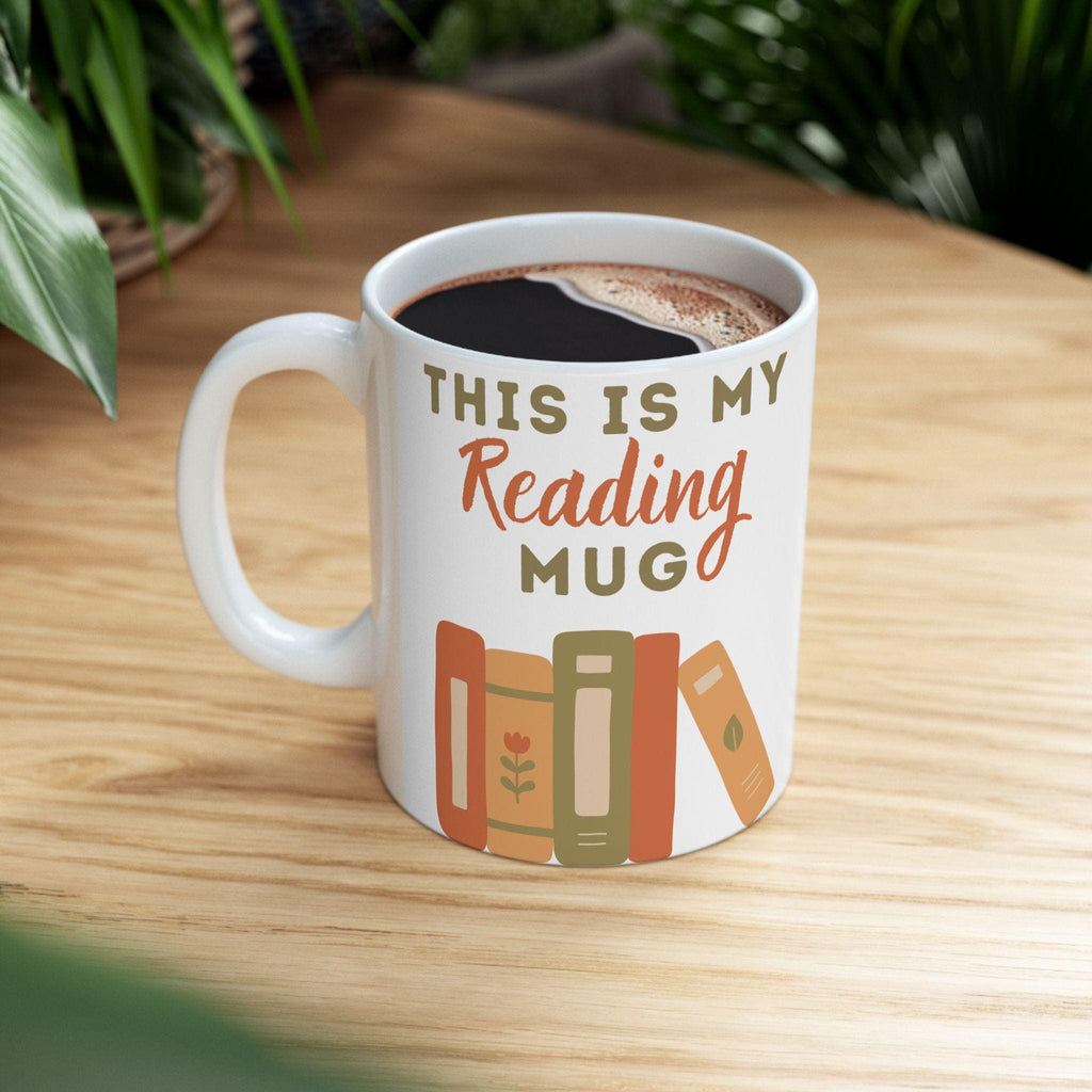 Cozy Reading Mug: Book Lover Gift, Literary Coffee Cup
