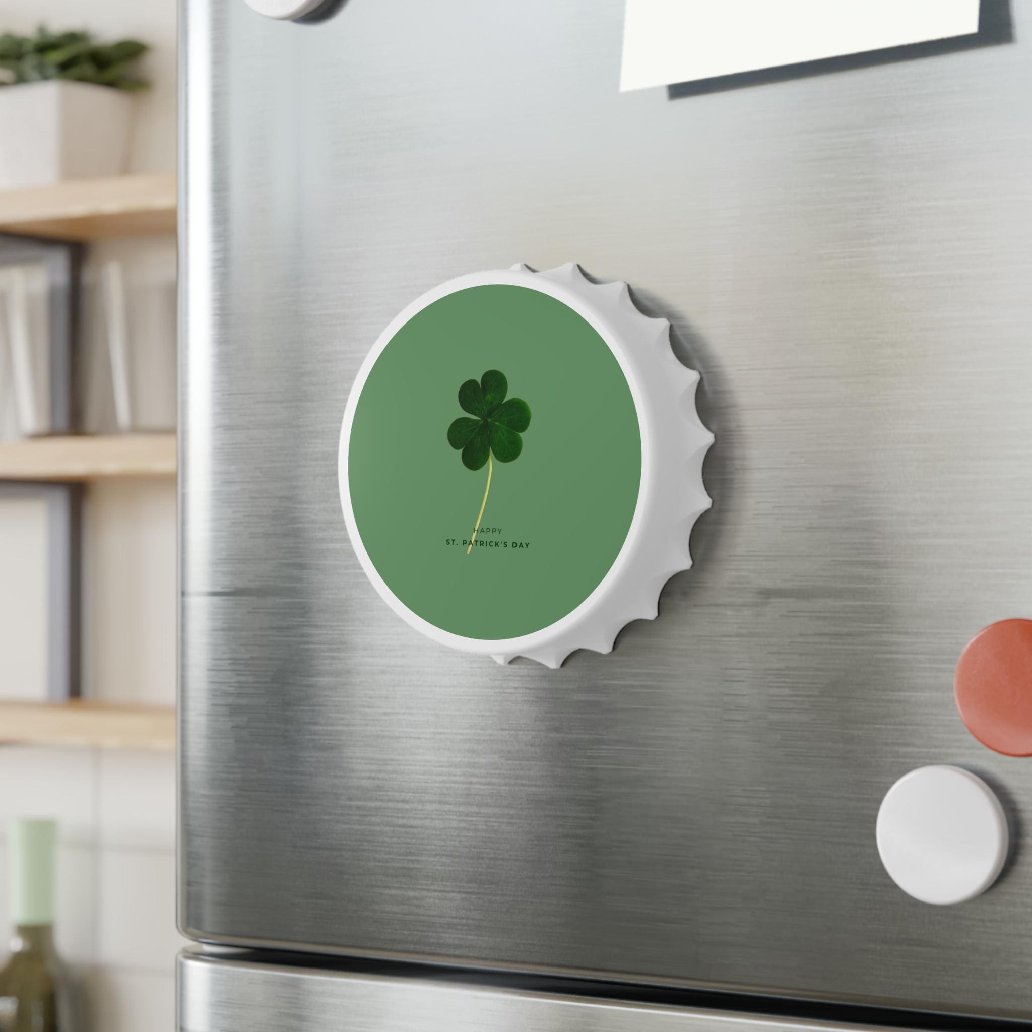 Four-Leaf Clover St. Patrick's Day Bottle Opener
