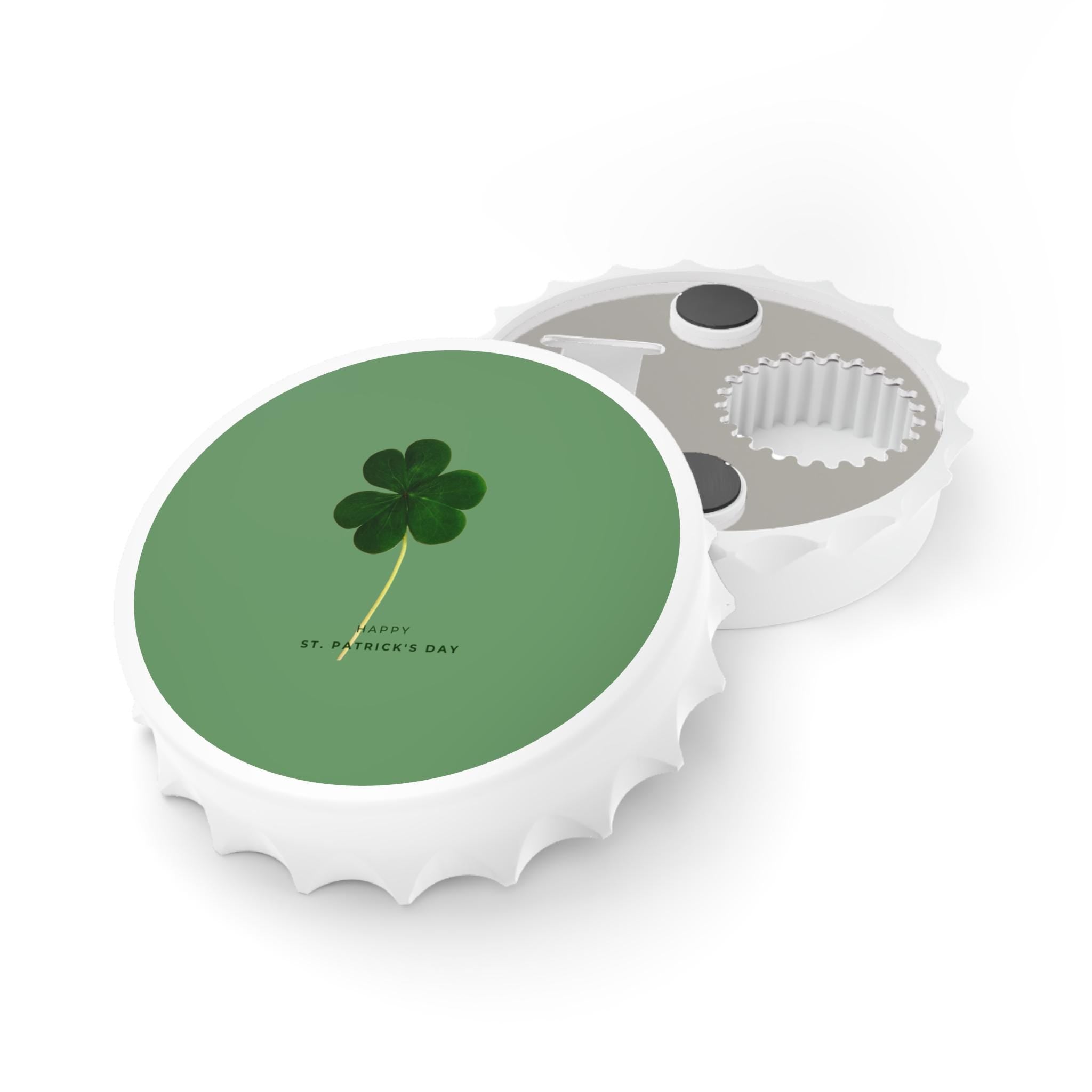 Four-Leaf Clover St. Patrick's Day Bottle Opener