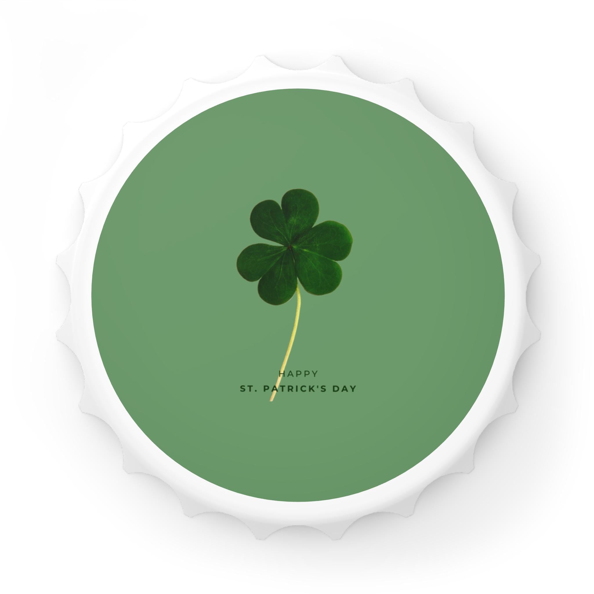 Four-Leaf Clover St. Patrick's Day Bottle Opener