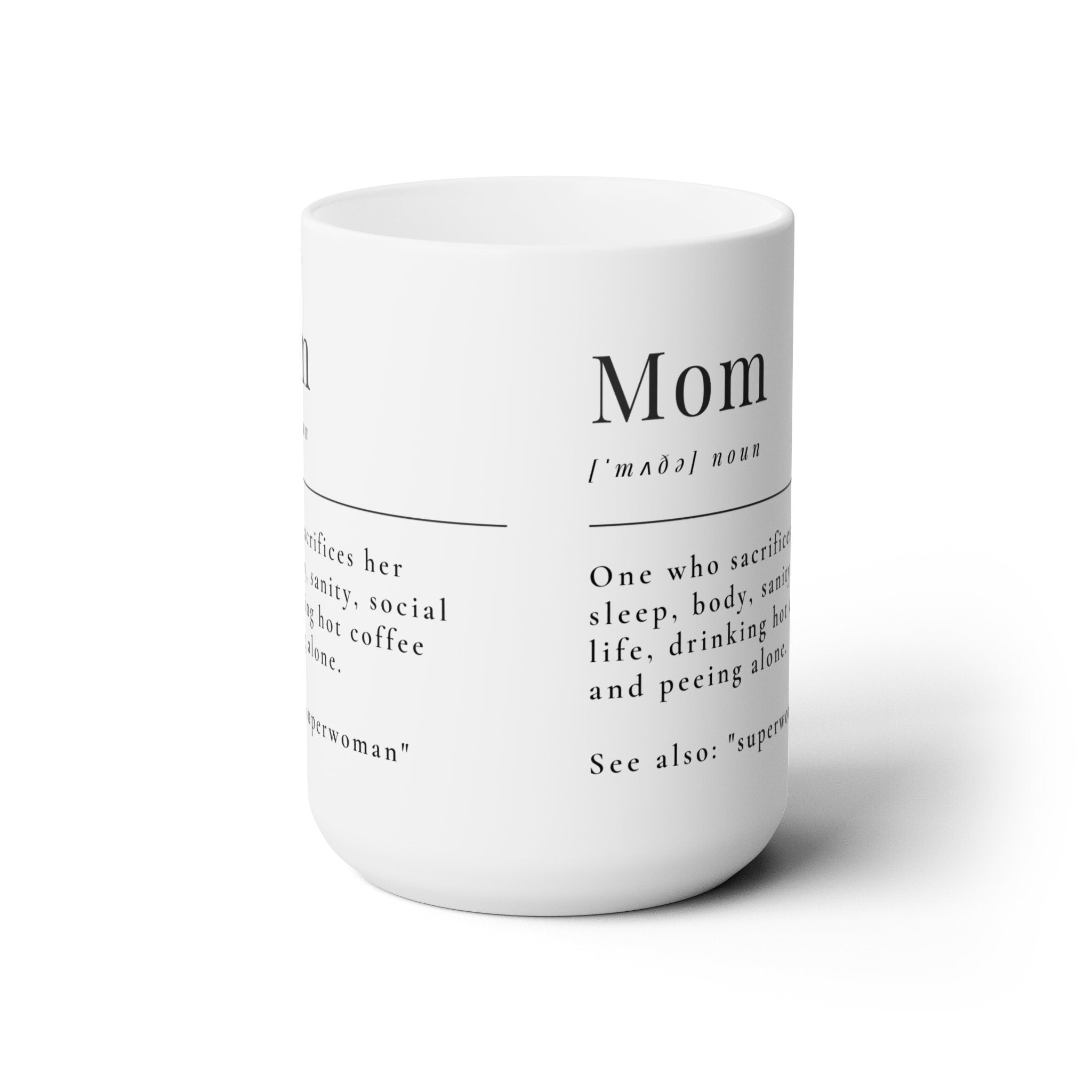 MOM Ceramic Mug 15oz