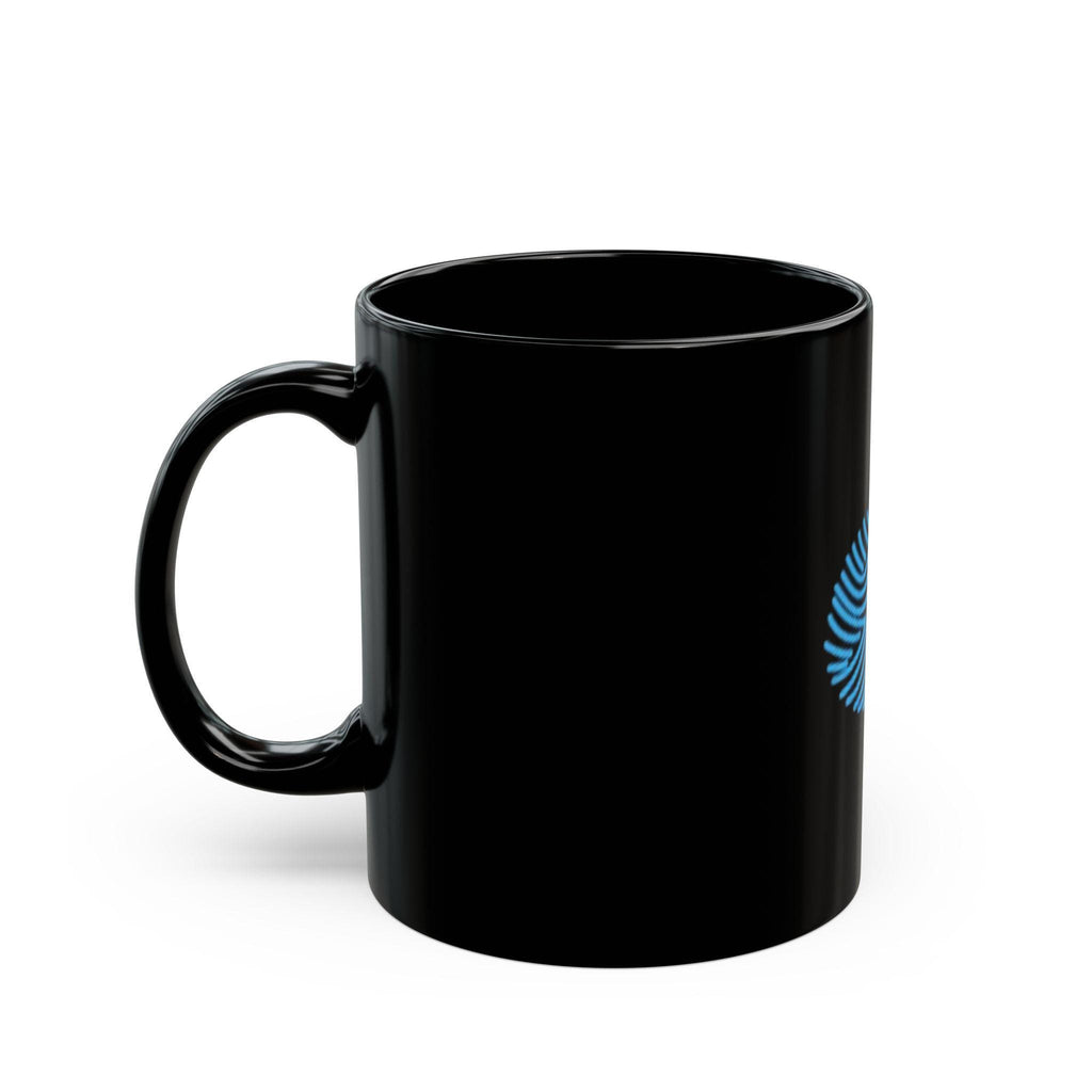 Finger print Black Mug (11oz, 15oz)