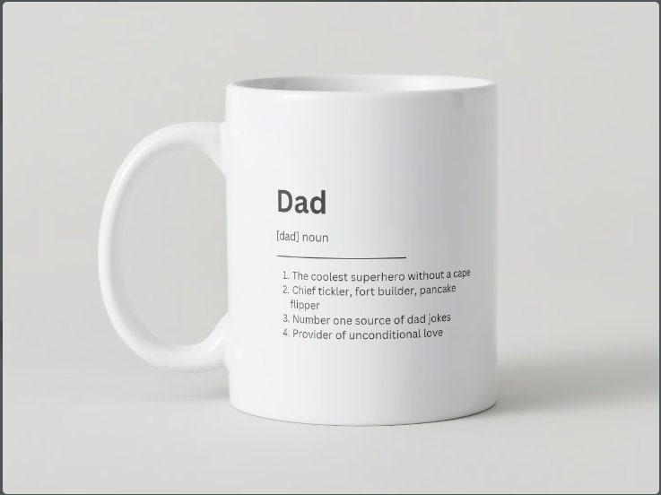Funny Dad Definition Mug, Father's Day Gift
