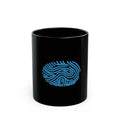 Finger print Black Mug (11oz, 15oz)